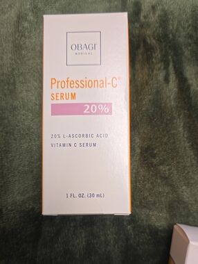 Obagi Professional-C Serum White with Pink and Orange Accents